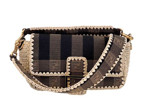 fendi pequin striped bag|Baguette .